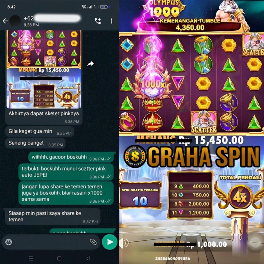 Grahaspin: Agen Slot dengan Peluang Kemenangan Jutaan!